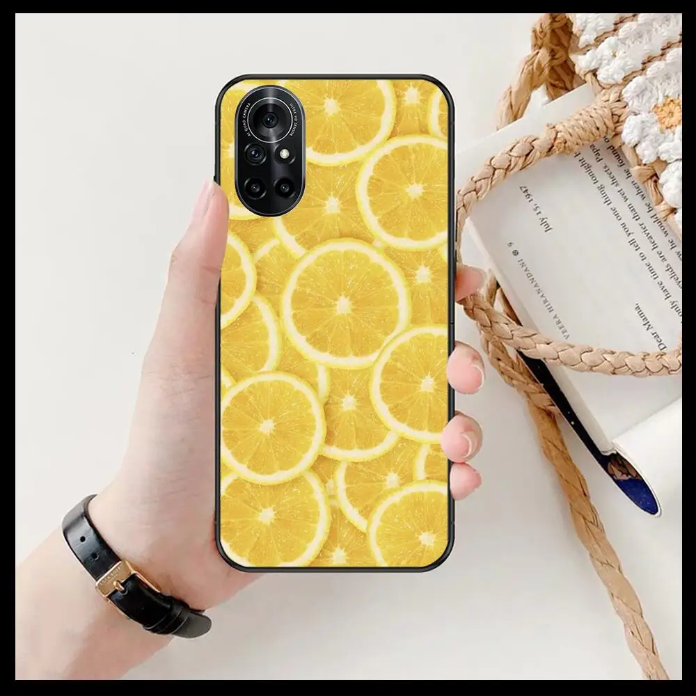 Прозрачный чехол для телефона с изображением вкусных фруктов Huawei Honor 20 10 9 8A 7 5T X Pro