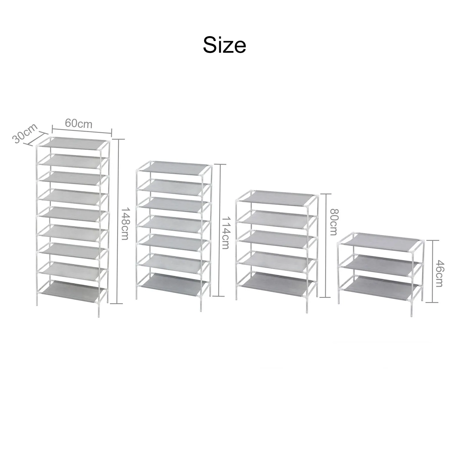 CellDeal Multi Layer Tiers Non-Woven Fabric Dustproof Shoe Rack Storage Organizer Shoe Cabinet Shelf Cabinet Shoe Organizer
CellDeal Multi Layer Tiers Non-Woven Fabric Dustproof Shoe Rack Storage Organizer Shoe Cabinet Shelf Cabinet Shoe Organizer
