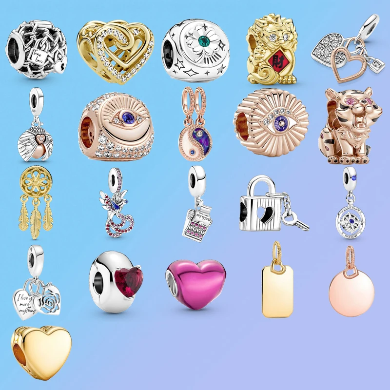 2022 S925 Sterling Silver High Quality Brand New Original Niche 1:1 Charm Heart Shape Tai Chi Tiger Charm Set Classic Jewelry
2022 S925 Sterling Silver High Quality Brand New Original Niche 1:1 Charm Heart Shape Tai Chi Tiger Charm Set Classic Jewelry