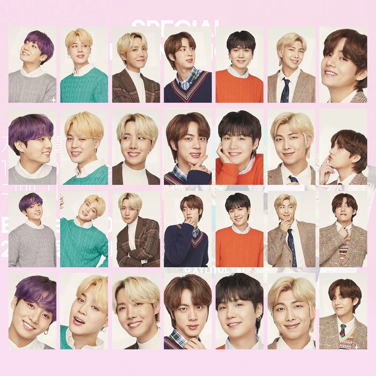 South Korean Groups K-POP Bangtan Boys XYLITOL Photo Card LOMO Card Postcard High Quality Photo Card Gift JIMIN JIN SUGA Cosplay
South Korean Groups K-POP Bangtan Boys XYLITOL Photo Card LOMO Card Postcard High Quality Photo Card Gift JIMIN JIN SUGA Cosplay