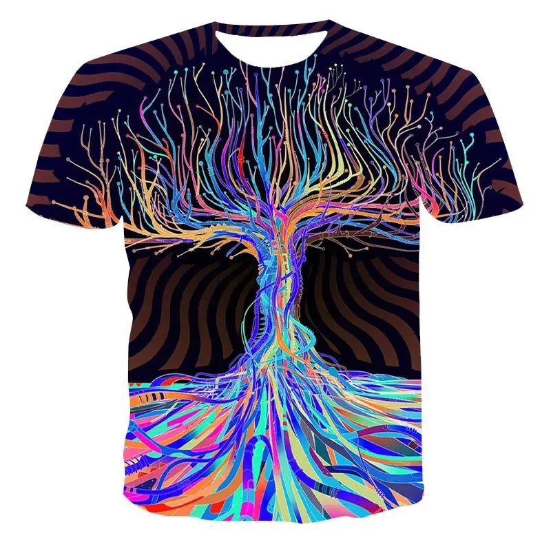 New T-shirt men's high-quality men's T-shirt short-sleeved novel color pattern 3D printing fashion handsome men's T-shirt
New T-shirt men's high-quality men's T-shirt short-sleeved novel color pattern 3D printing fashion handsome men's T-shirt