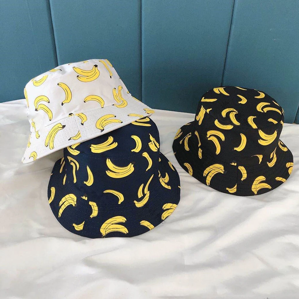 Panama Bucket Hat Men Women Bucket Cap Banana Print Yellow Hat Bob Hat Hip Hop Gorros Fishing Fisherman Hat Double Side Wear
Panama Bucket Hat Men Women Bucket Cap Banana Print Yellow Hat Bob Hat Hip Hop Gorros Fishing Fisherman Hat Double Side Wear