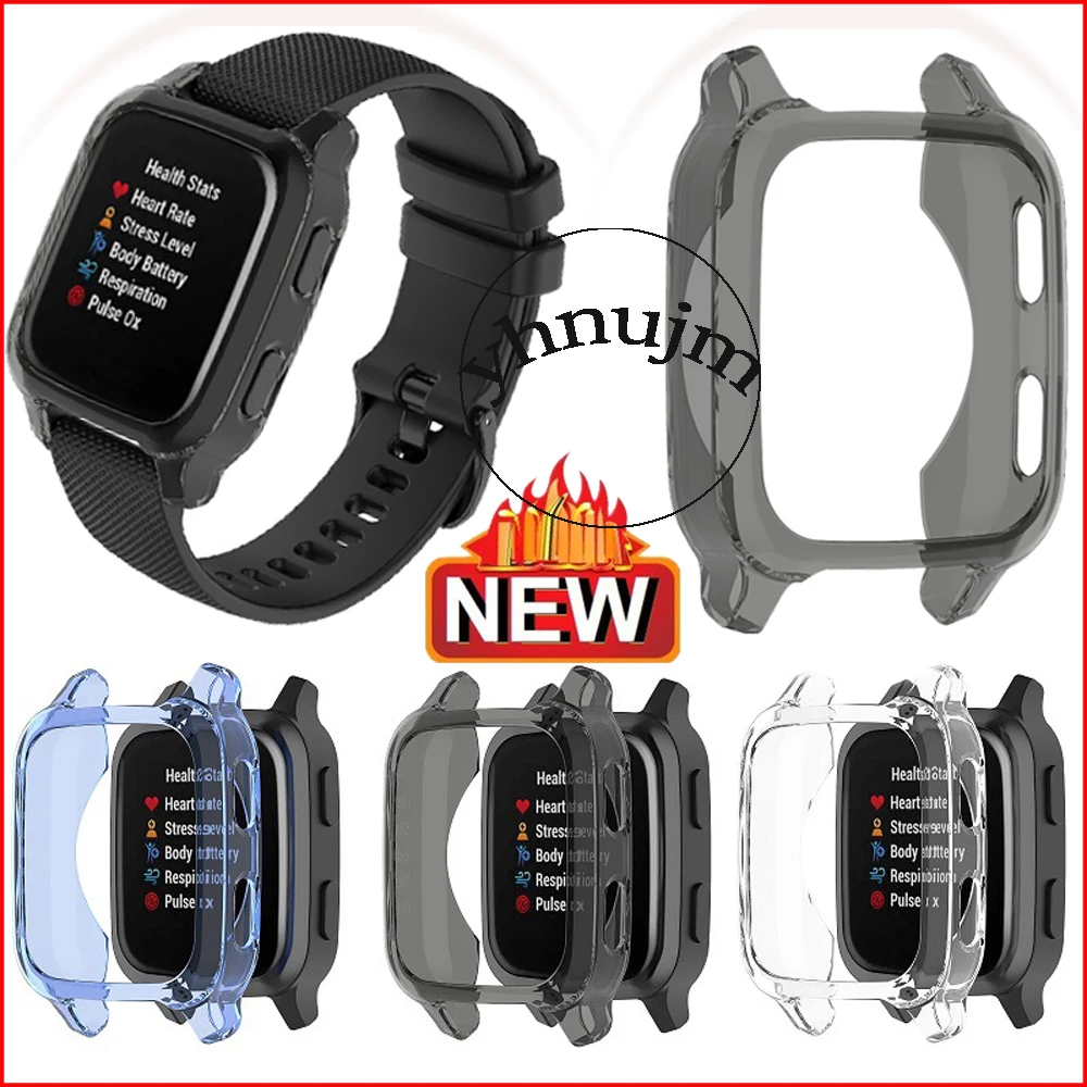 Screen Protector Case Venu SQ Smartwatch Cases Cover Protective Shell Watch Accessories for Garmin Tpu
Screen Protector Case Venu SQ Smartwatch Cases Cover Protective Shell Watch Accessories for Garmin Tpu