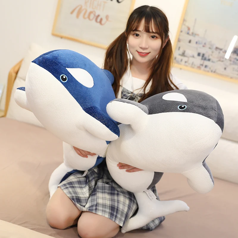 Hot Nice Huggable Lovely Big Size Soft Toy Plush Blue Whale Stuffed Toys Sleeping Cute Pillow Cushion Animal Gift For Children
Hot Nice Huggable Lovely Big Size Soft Toy Plush Blue Whale Stuffed Toys Sleeping Cute Pillow Cushion Animal Gift For Children
