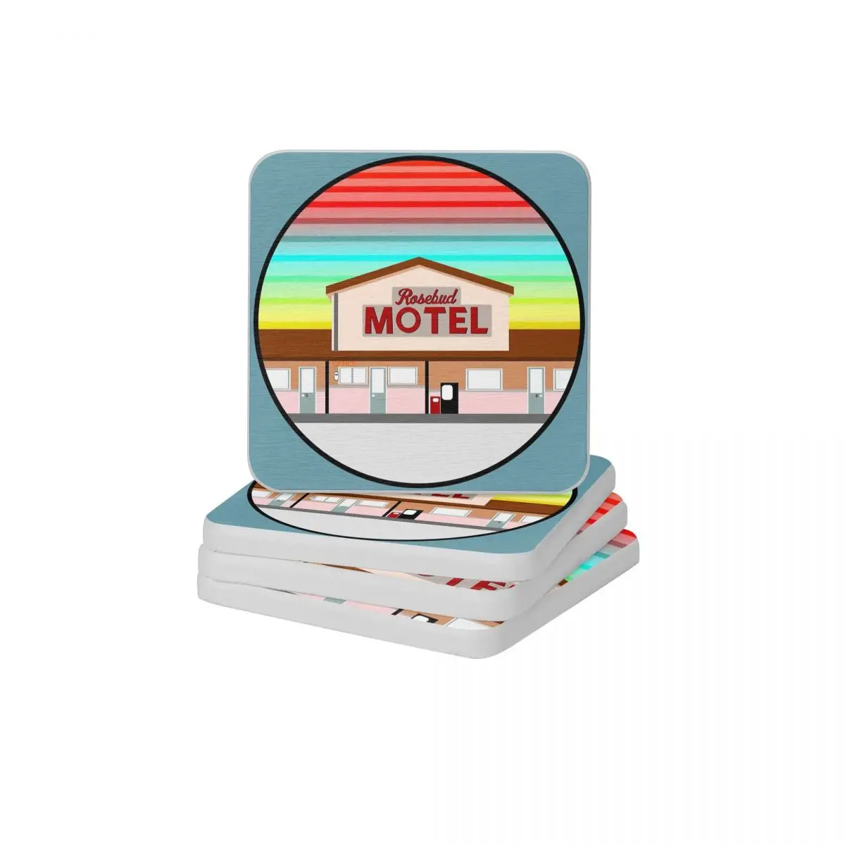 ROSEBUD MOTEL SCHITT'S CREEK диатомит квадратной, круглой формы Coaster Защита от ожогов Коврик для мыла и зубной щетки Оптовая продажа 10x10 
ROSEBUD MOTEL SCHITT'S CREEK диатомит квадратной, круглой формы Coaster Защита от ожогов Коврик для мыла и зубной щетки Оптовая продажа 10x10