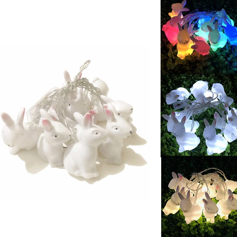 Easter Rabbit String Light Easter LED Lamp Easter Bunny Decorative Easter Decoration Rabbit Light Decor-ABUX
Easter Rabbit String Light Easter LED Lamp Easter Bunny Decorative Easter Decoration Rabbit Light Decor-ABUX