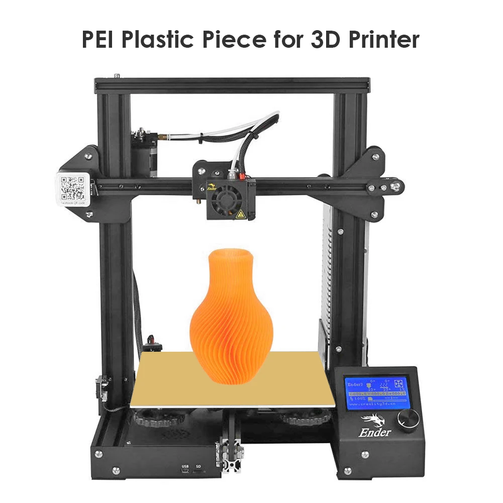 Frosted PEI Sheet Polyetherimid PEI Sheet 305/254/235/157/150/120mm for 3D Printer Build Surface Polyetherimide
Frosted PEI Sheet Polyetherimid PEI Sheet 305/254/235/157/150/120mm for 3D Printer Build Surface Polyetherimide