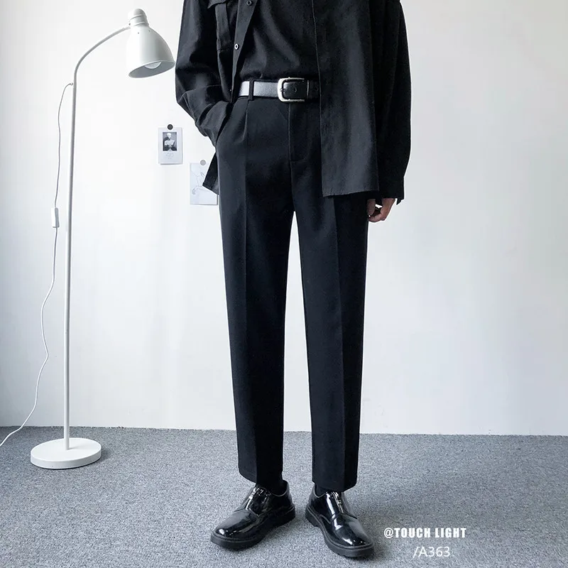 2021 Men's Loose Western-style Trousers Leisure Trouser Straight Fit Casual Pants Formal Business Design Cotton Suit Pants S-3XL
2021 Men's Loose Western-style Trousers Leisure Trouser Straight Fit Casual Pants Formal Business Design Cotton Suit Pants S-3XL