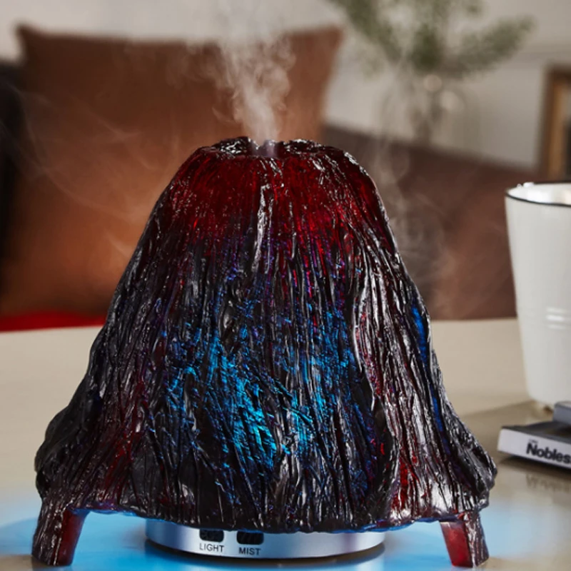 Special Volcano Stone Shape Ultrasonic Aroma Humidifier Essential Oil And Perfumes Diffuser 120ML 7 Led Colors Light Mist Maker
Special Volcano Stone Shape Ultrasonic Aroma Humidifier Essential Oil And Perfumes Diffuser 120ML 7 Led Colors Light Mist Maker