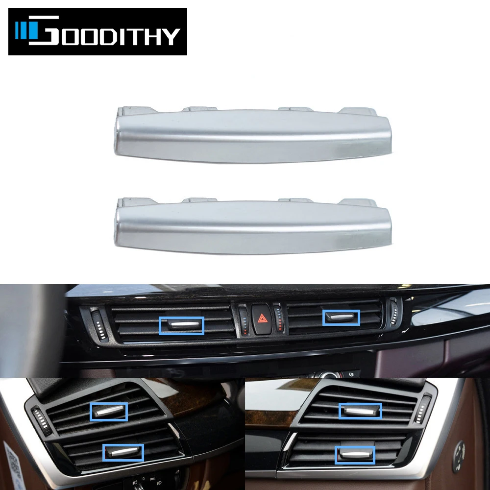 Chromeplate Air Conditioner Vent Toggle Piece Outlet Card Pad Clip Wind Direction Adjustment Plectrum For BMW X5 X6 F15 F16
Chromeplate Air Conditioner Vent Toggle Piece Outlet Card Pad Clip Wind Direction Adjustment Plectrum For BMW X5 X6 F15 F16