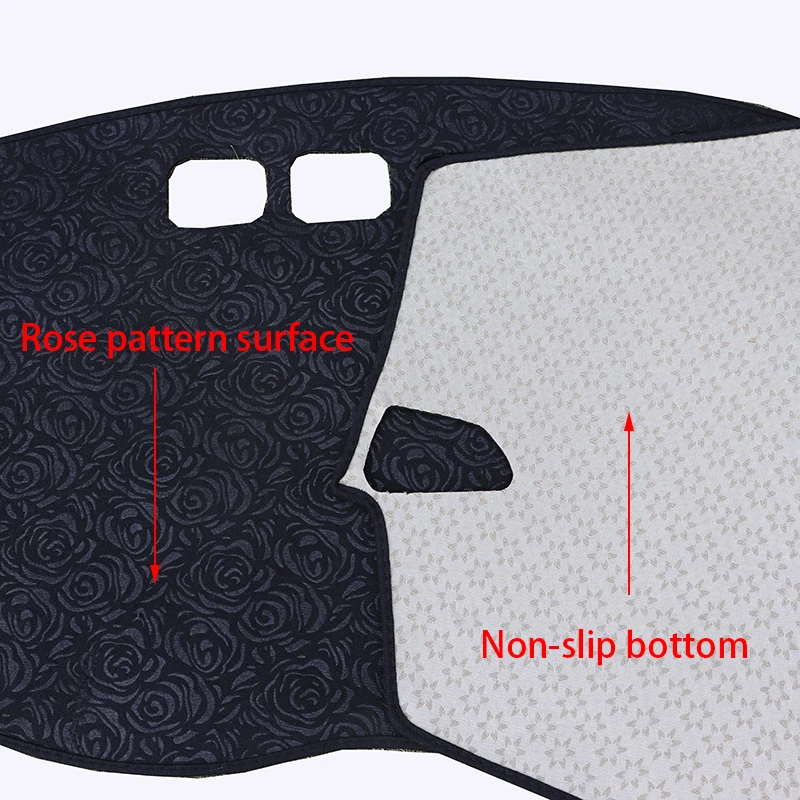 Роза шаблон для Toyota camry 2013 2014 2015 2016 крышка приборной панели наклейки автомобиля