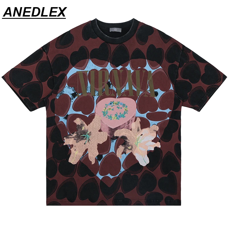 2022 Men T-Shirt Hip Hop Streetwear Heart Flowers Printed T Shirt Harajuku Cotton Casual Tshirt Summer Short Sleeve Tops Tees
2022 Men T-Shirt Hip Hop Streetwear Heart Flowers Printed T Shirt Harajuku Cotton Casual Tshirt Summer Short Sleeve Tops Tees