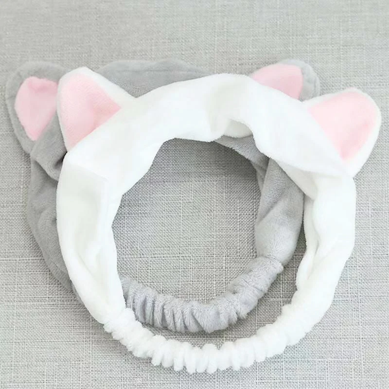 Women Girls Cute Cat Ears Elastic Headbands Soft Comfortable Wash Face Make Up Bath Hairbands Stretch Hair Accessories
Women Girls Cute Cat Ears Elastic Headbands Soft Comfortable Wash Face Make Up Bath Hairbands Stretch Hair Accessories