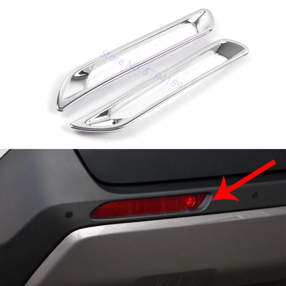 For Toyota Rav 4 Rav4 2019 2020 Rear Headlight Fog Lamp Cover Trim ABS Plastic Chrome Exterior Accessories
For Toyota Rav 4 Rav4 2019 2020 Rear Headlight Fog Lamp Cover Trim ABS Plastic Chrome Exterior Accessories