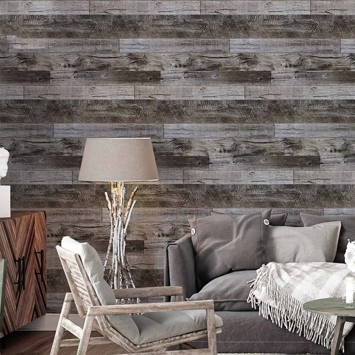 3D настенная бумага, Ретро деревянная доска, деревенский эффект, самоклеящиеся настенные наклейки, домашний декор, 45x600 см, ПВХ водонепроница...
3D настенная бумага, Ретро деревянная доска, деревенский эффект, самоклеящиеся настенные наклейки, домашний декор, 45x600 см, ПВХ водонепроница...