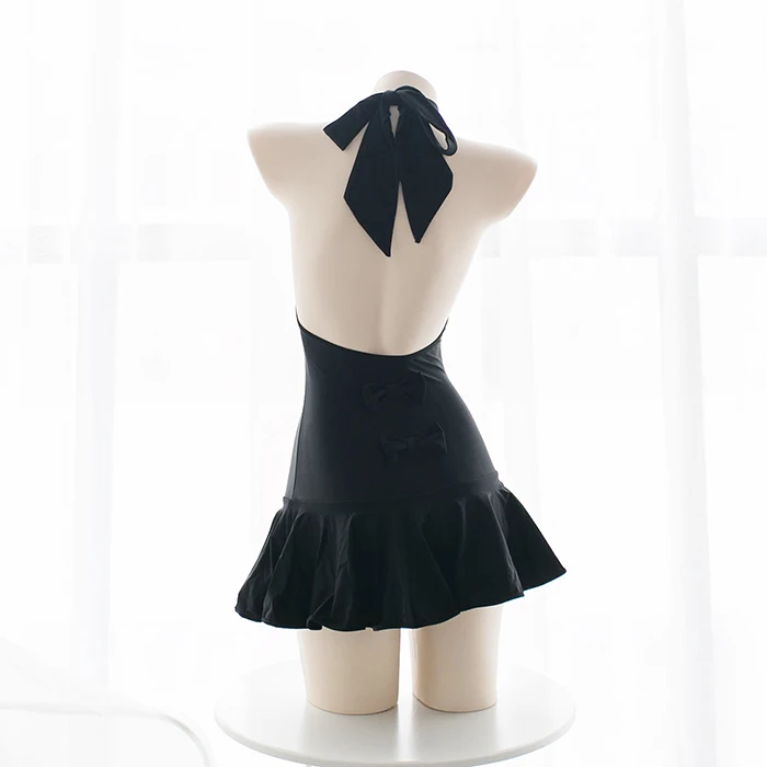 Cos saber японский купальник Косплей Fate Zero Stay Night sukumizu черный нижнее белье для женщин