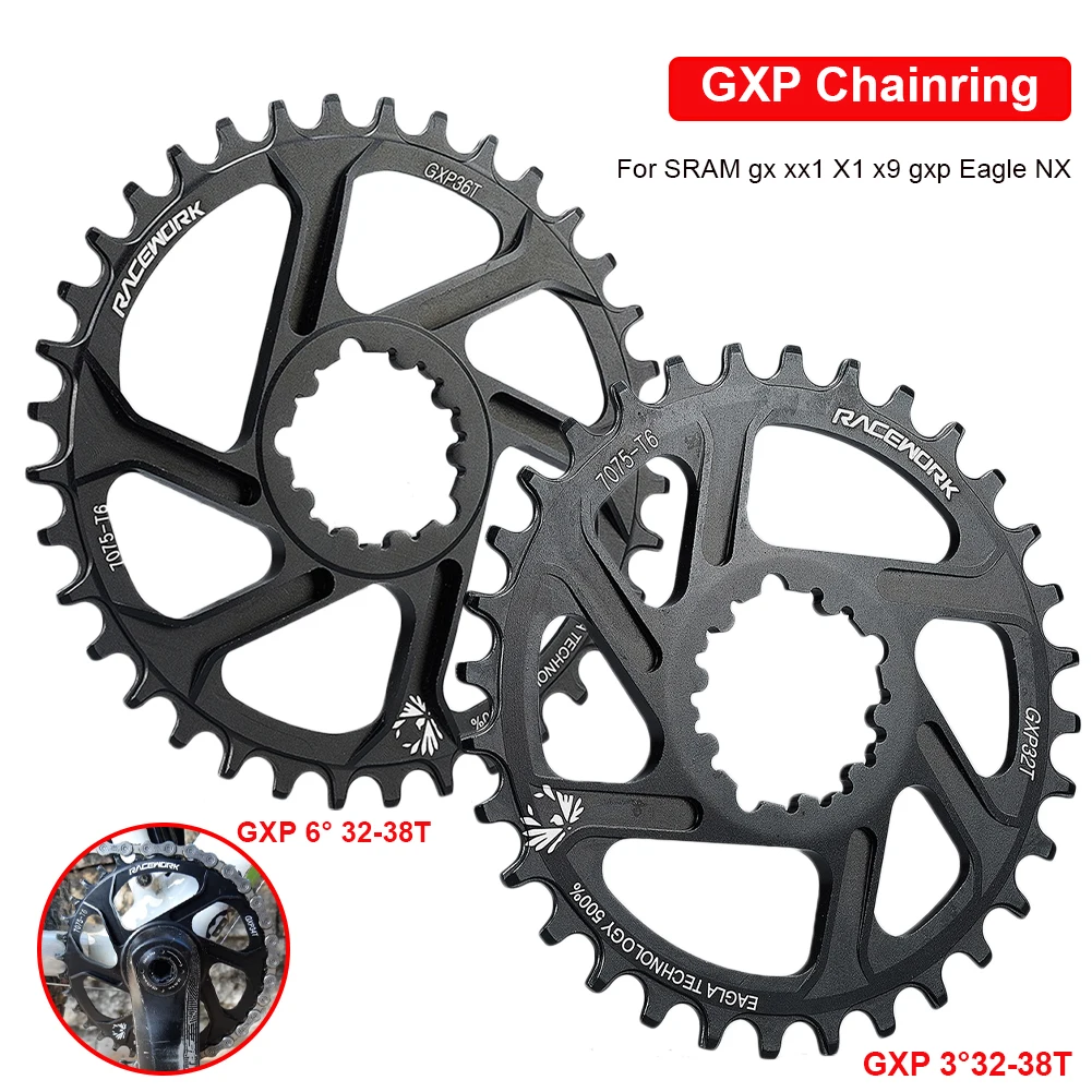 Велосипед GXP горный велосипед 30T/32T/34T/36T/38T корона для Sram 11/12S NX XX XO GX GXP11 низкая цена |