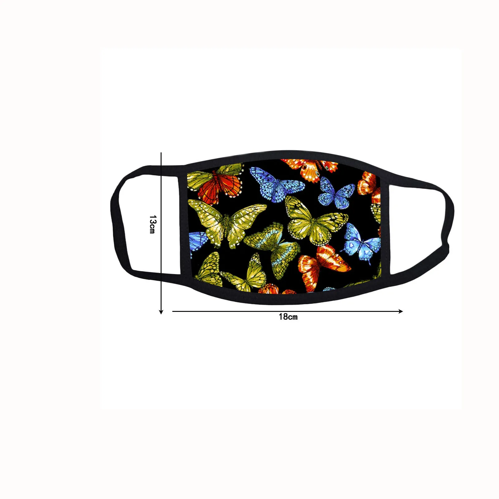 1PC Cycling Face Mask Adult Reusable Mouth Mask Black Butterfly Print Facemask Washable Cotton Masks Dust Protective Mascarillas
1PC Cycling Face Mask Adult Reusable Mouth Mask Black Butterfly Print Facemask Washable Cotton Masks Dust Protective Mascarillas