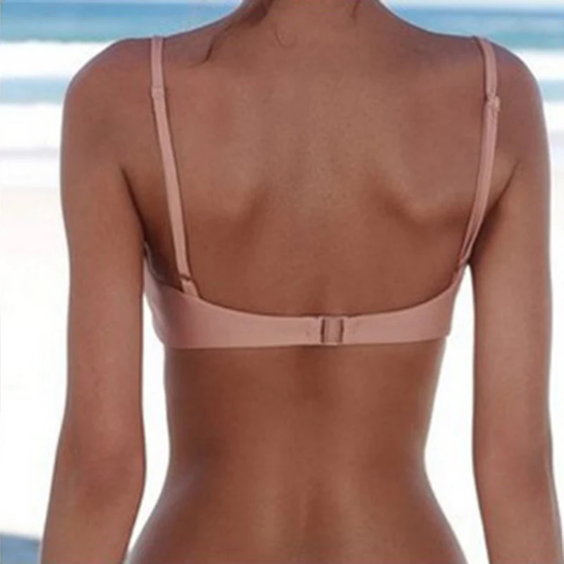 Women Beachwear Push Up Padded Bra Top G- String Ladies Summer Swimming Underwear Bathing Suit Beach Wear
Women Beachwear Push Up Padded Bra Top G- String Ladies Summer Swimming Underwear Bathing Suit Beach Wear