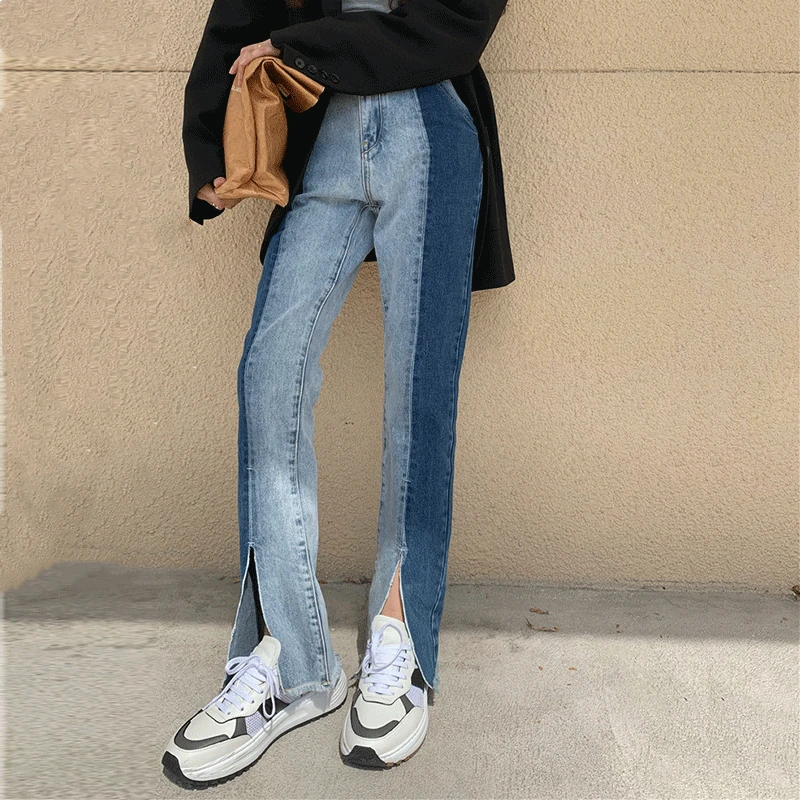 Women's Clothing 2021 Traf y2k Flared Jeggings Skinny Split Bell Bottom Jeans Pants for Girls Streetwear Look Tall and Thin
Women's Clothing 2021 Traf y2k Flared Jeggings Skinny Split Bell Bottom Jeans Pants for Girls Streetwear Look Tall and Thin