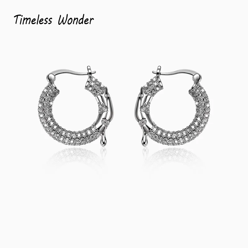 Timeless Wonder Stunning Zirconia Geo Hoops Earrings for Women Designer Jewelry Goth Emo Egirl Mix Runway Rare Punk Unique 1315
Timeless Wonder Stunning Zirconia Geo Hoops Earrings for Women Designer Jewelry Goth Emo Egirl Mix Runway Rare Punk Unique 1315