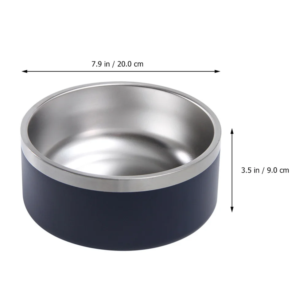 Pet Puppy Dog Feeding Bowl Stainless Steel Nonslip Food Water Dish Feeder
Pet Puppy Dog Feeding Bowl Stainless Steel Nonslip Food Water Dish Feeder