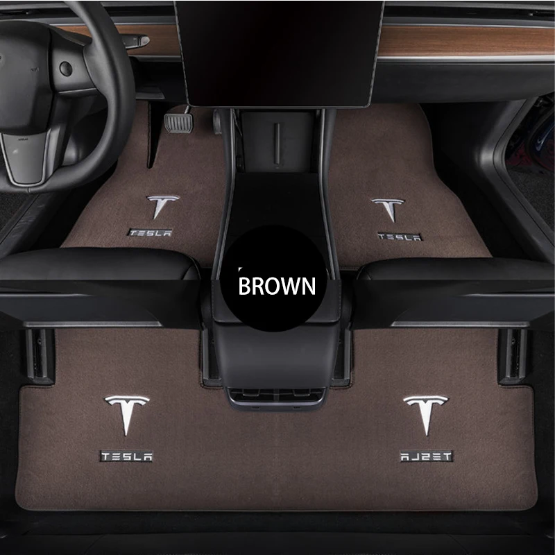 3Pcs Front Rear Car Floor Mats For Tesla Model 3 Model Y Anti-slip Liner Custom Carpet Waterproof Odorless Pad Car Accessories
3Pcs Front Rear Car Floor Mats For Tesla Model 3 Model Y Anti-slip Liner Custom Carpet Waterproof Odorless Pad Car Accessories