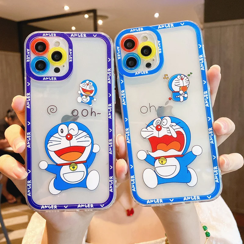 BANDAI Cute Doraemon Case for iPhone 11 12 13 Pro Max 6 7 8 P X XR XS TPU Transparent Cartoon Anime Phone Shell Cover Wholesale 
BANDAI Cute Doraemon Case for iPhone 11 12 13 Pro Max 6 7 8 P X XR XS TPU Transparent Cartoon Anime Phone Shell Cover Wholesale