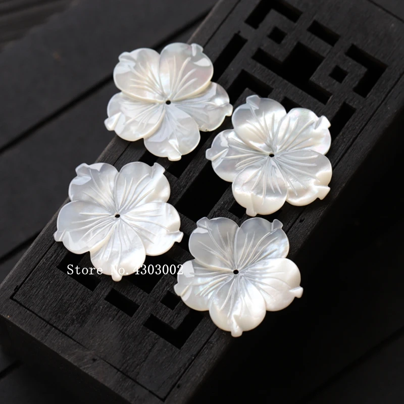 20pcs/lot 25mm Natural five-petaled flowers Mother of Pearl shell for DIY Jewelry Flower Cut MOP Pearl shell Beads for Brooch
20pcs/lot 25mm Natural five-petaled flowers Mother of Pearl shell for DIY Jewelry Flower Cut MOP Pearl shell Beads for Brooch
