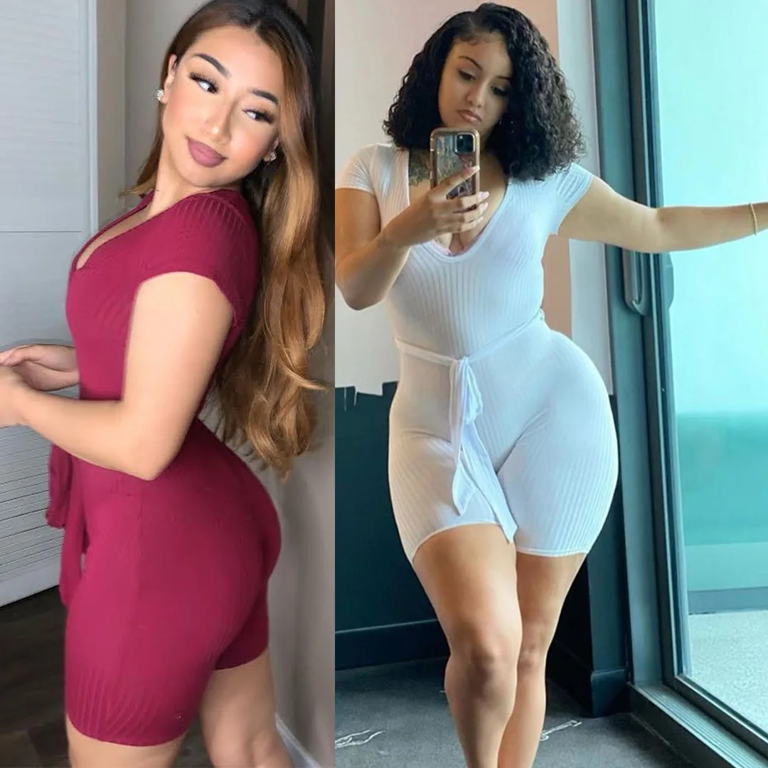Mdmupaogit Plus Size Sexy Ribbed Skinny Bodycon Playsuit Autumn Winter Fashion Short Jumpsuit Women Streetwear Casual Romper
Mdmupaogit Plus Size Sexy Ribbed Skinny Bodycon Playsuit Autumn Winter Fashion Short Jumpsuit Women Streetwear Casual Romper