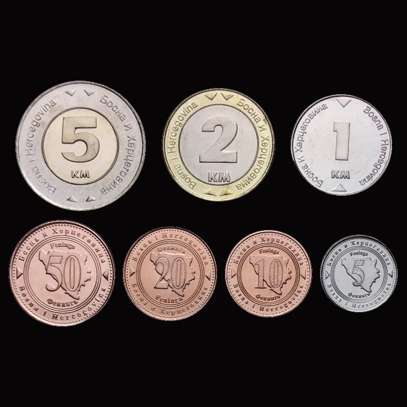 100% Real Original Coin Uncirculated Bosnia and Herzegovina Coins Full Set 7 Unc
100% Real Original Coin Uncirculated Bosnia and Herzegovina Coins Full Set 7 Unc