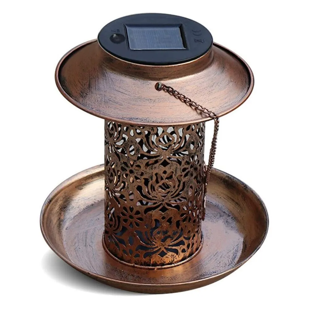 Yard Light Lights Solar Lantern Bird Feeder Garden Decoration Outdoor Patio Wild Tree Tray Waterproof Metal Bronze Hanging Lamp
Yard Light Lights Solar Lantern Bird Feeder Garden Decoration Outdoor Patio Wild Tree Tray Waterproof Metal Bronze Hanging Lamp