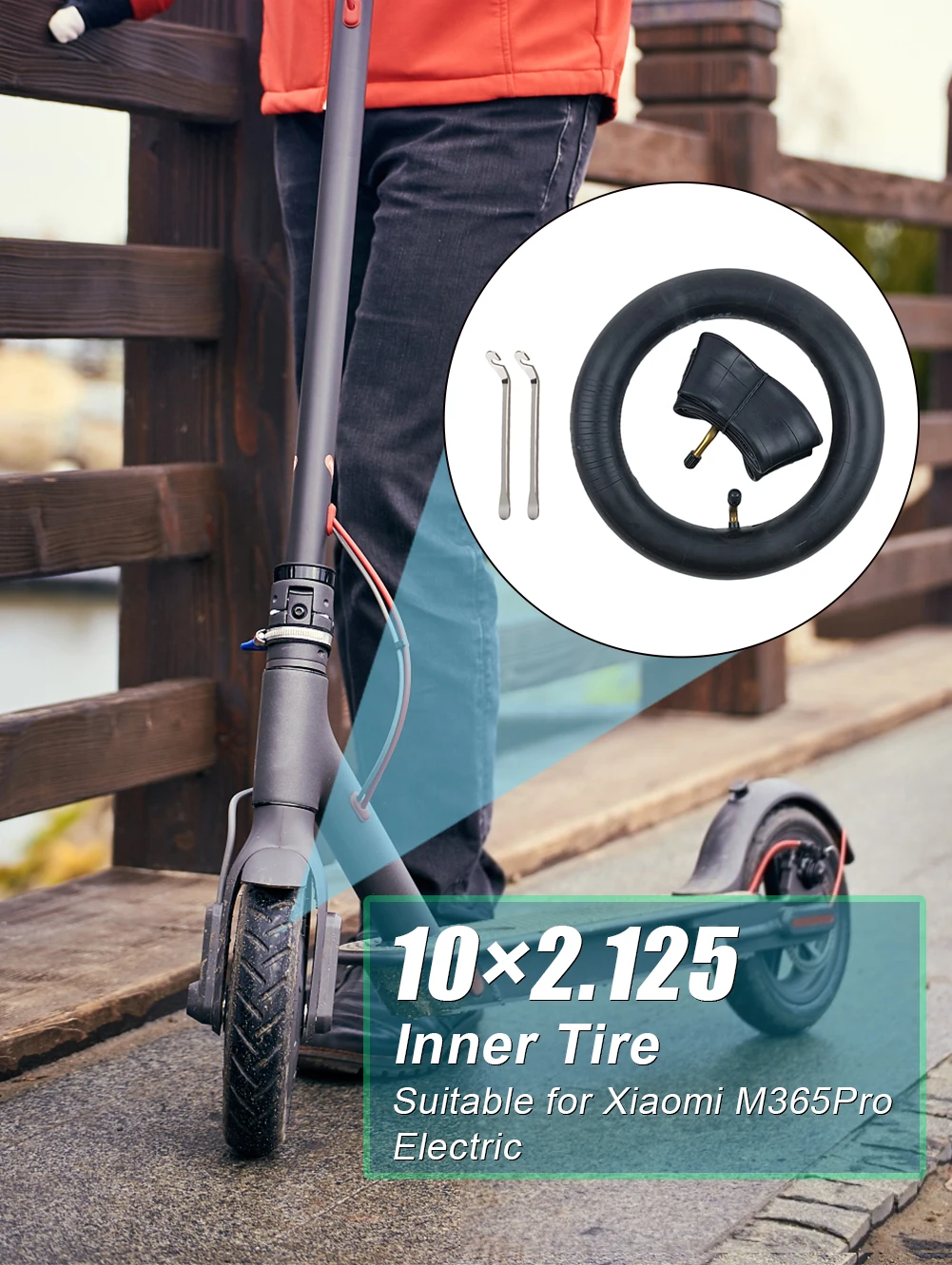2PCS Inner Tubes 10*2.125 Replacement Tire with Mounting Tool Bike Accessory for Xiaomi Electric Scooter/Balance Car Accessories
2PCS Inner Tubes 10*2.125 Replacement Tire with Mounting Tool Bike Accessory for Xiaomi Electric Scooter/Balance Car Accessories