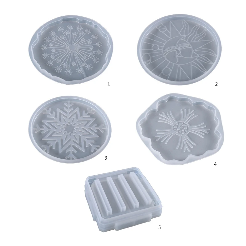 Handmade Irregular Flower Pattern Coaster UV Crystal Epoxy Resin Mold Cup Mat Storage Base Silicone Mould DIY Crafts Home
Handmade Irregular Flower Pattern Coaster UV Crystal Epoxy Resin Mold Cup Mat Storage Base Silicone Mould DIY Crafts Home