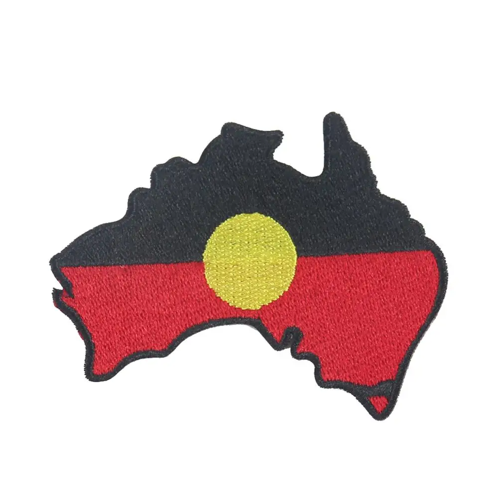 2/5pcs Australian Map Aboriginal Flag Patch Embroidered Cultures Land Island Iron Applique For Clothing T-Shirt Diy Crafts Decor
2/5pcs Australian Map Aboriginal Flag Patch Embroidered Cultures Land Island Iron Applique For Clothing T-Shirt Diy Crafts Decor