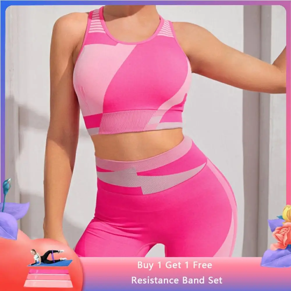 Yoga Set Two Piece Suit Women Workout Sportswear Gym Clothes Women's Tranksuit High Waist Seamless Leggings+Fitness Sports Bra
Yoga Set Two Piece Suit Women Workout Sportswear Gym Clothes Women's Tranksuit High Waist Seamless Leggings+Fitness Sports Bra