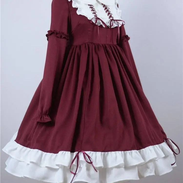 Women Autumn Elegint Kawaii Clothes Lolita Gothic Princess Party Dress Women Summer 2021 Pink Green Maid Loli Cosplay Vestidos
Women Autumn Elegint Kawaii Clothes Lolita Gothic Princess Party Dress Women Summer 2021 Pink Green Maid Loli Cosplay Vestidos