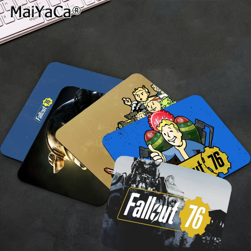 Высококачественный небольшой коврик для мыши MaiYaCa Fallout 76, компьютерный коврик, Лидер продаж, оптовая продажа, игровой коврик для мыши 
Высококачественный небольшой коврик для мыши MaiYaCa Fallout 76, компьютерный коврик, Лидер продаж, оптовая продажа, игровой коврик для мыши