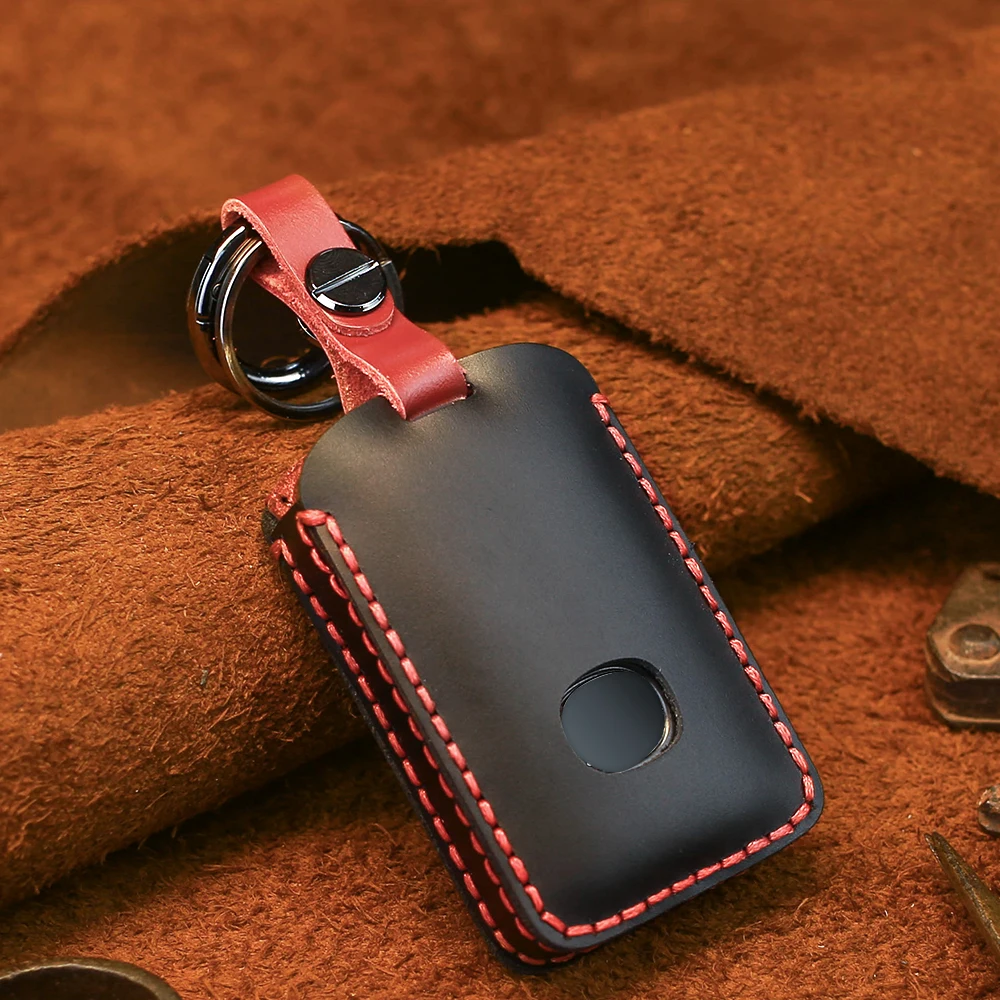 KEYYOU Genuine Leather Smart Car Key Case Cover Bag Protector For Mazda 3 Alexa CX4 CX5 CX8 2019 2020 Accessories 3 Buttons
KEYYOU Genuine Leather Smart Car Key Case Cover Bag Protector For Mazda 3 Alexa CX4 CX5 CX8 2019 2020 Accessories 3 Buttons
