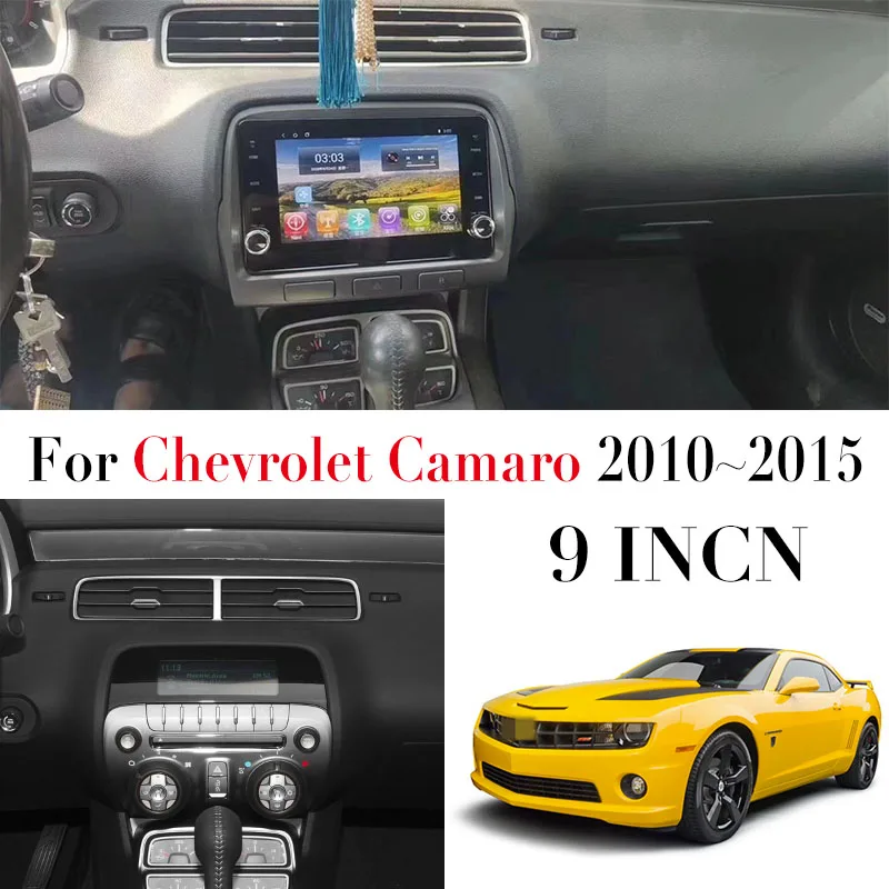 For Chevrolet Camaro 2009~2015 9 inch Screen LiisLee Tire pressure Car Multimedia Player GPS Audio Radio Navigation NAVI 
For Chevrolet Camaro 2009~2015 9 inch Screen LiisLee Tire pressure Car Multimedia Player GPS Audio Radio Navigation NAVI