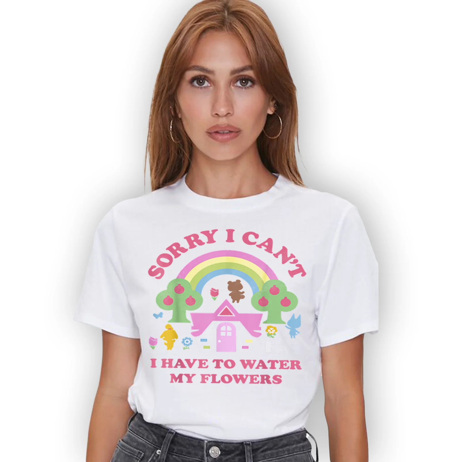 Animal Crossing Sorry I Can't I Have To Water My Flowers T-Shirt, Follower Lover
Animal Crossing Sorry I Can't I Have To Water My Flowers T-Shirt, Follower Lover