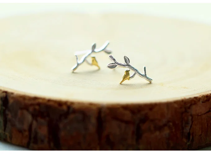 Drop Shipping Prevent Allergy Leaf Bird Stud Earrings Brincos Piercing Bride Jewelry for Women Wedding Earrings femme
Drop Shipping Prevent Allergy Leaf Bird Stud Earrings Brincos Piercing Bride Jewelry for Women Wedding Earrings femme