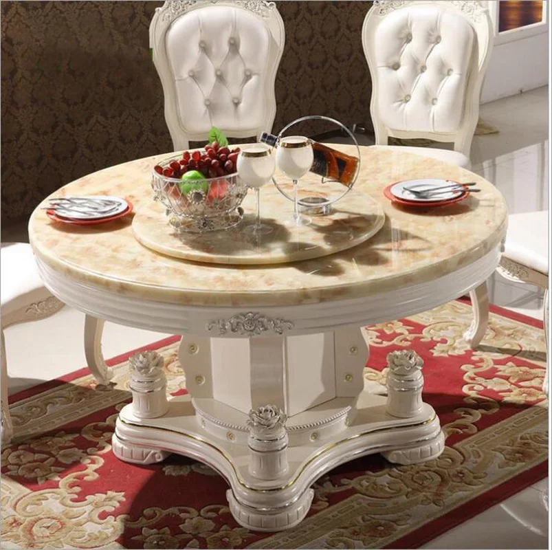 Modern Style Italian Dining Table, 100% Solid Wood Italy Style Luxury round Dining Table set o1102
Modern Style Italian Dining Table, 100% Solid Wood Italy Style Luxury round Dining Table set o1102