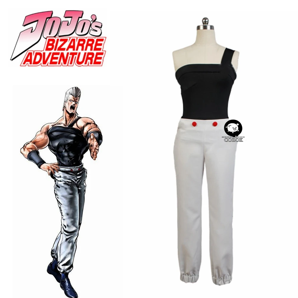 JoJo's Bizarre Adventure Stardust Crusaders Jean Pierre Polnareff Cosplay Costume For Men Full Set
JoJo's Bizarre Adventure Stardust Crusaders Jean Pierre Polnareff Cosplay Costume For Men Full Set