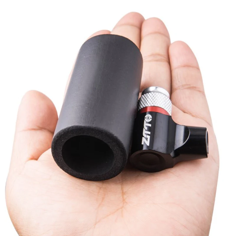 Portable CO2 Pump Aluminum Alloy Bicycle Pump Inflator For Schrader Presta Adapter Safety Automatic Mini Hand Pump 
Portable CO2 Pump Aluminum Alloy Bicycle Pump Inflator For Schrader Presta Adapter Safety Automatic Mini Hand Pump