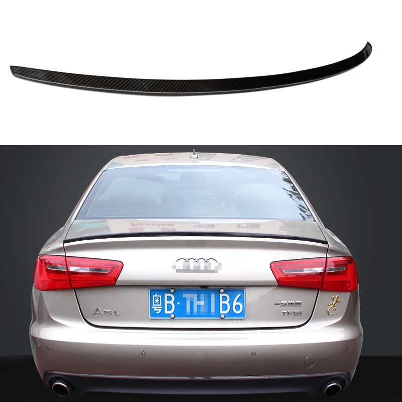 C7 A6 Spoiler S6 Style Carbon Fiber Spoiler Rear Trunk Wing For Audi A6 C7 / 4G 2012 - UP Fit 4-Door Sedan Only
C7 A6 Spoiler S6 Style Carbon Fiber Spoiler Rear Trunk Wing For Audi A6 C7 / 4G 2012 - UP Fit 4-Door Sedan Only