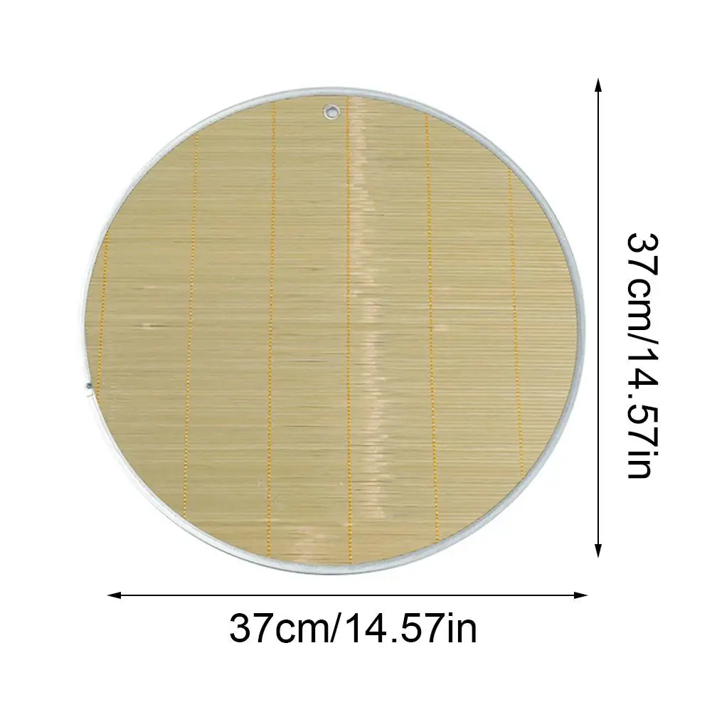 Dumpling Curtain Breathable Bamboo Round Curtain Mat Cover Kitchen Supplies with Hanging Hole
Dumpling Curtain Breathable Bamboo Round Curtain Mat Cover Kitchen Supplies with Hanging Hole