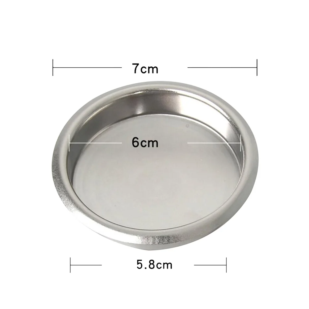 Semi-automatic Coffee Machine Cleaning Blind Cup Blind Bowl Non-porous Filter Cup Universal Strainer Kitchen accessories
Semi-automatic Coffee Machine Cleaning Blind Cup Blind Bowl Non-porous Filter Cup Universal Strainer Kitchen accessories