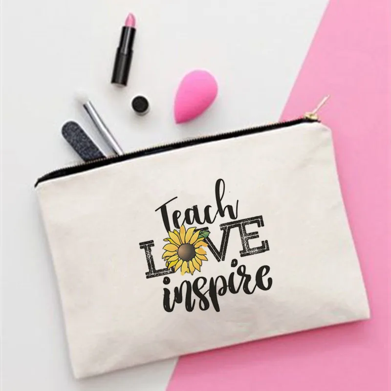 Women inspire Sunflower Printed Make up bag Fashion Women Cosmetics Organizer Bag for Travel Colorful Storage Bag for Lady Bag
Women inspire Sunflower Printed Make up bag Fashion Women Cosmetics Organizer Bag for Travel Colorful Storage Bag for Lady Bag