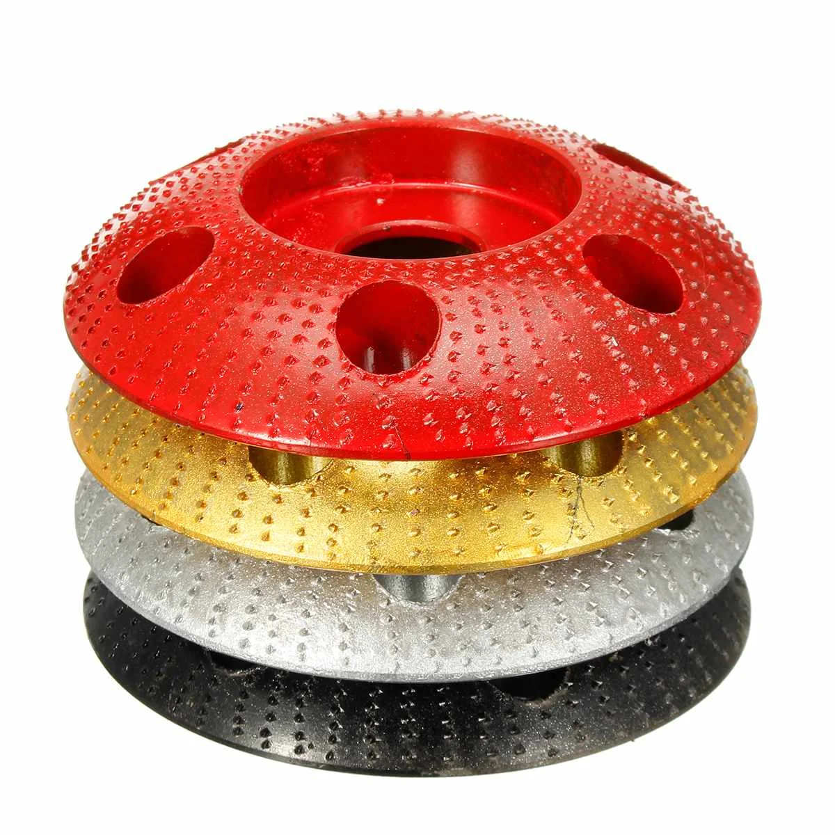 110mm Tungsten Carbide Wood Shaping Disc Round Carving Disc with Hole 22mm Bore Sanding Grinder Wheel for 115 125 Angle Grinder
110mm Tungsten Carbide Wood Shaping Disc Round Carving Disc with Hole 22mm Bore Sanding Grinder Wheel for 115 125 Angle Grinder